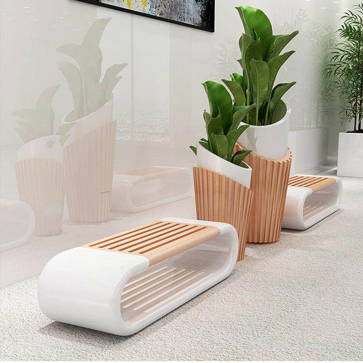 玻璃钢商场座椅户外广场公园椅环形组合长椅排椅户外商用