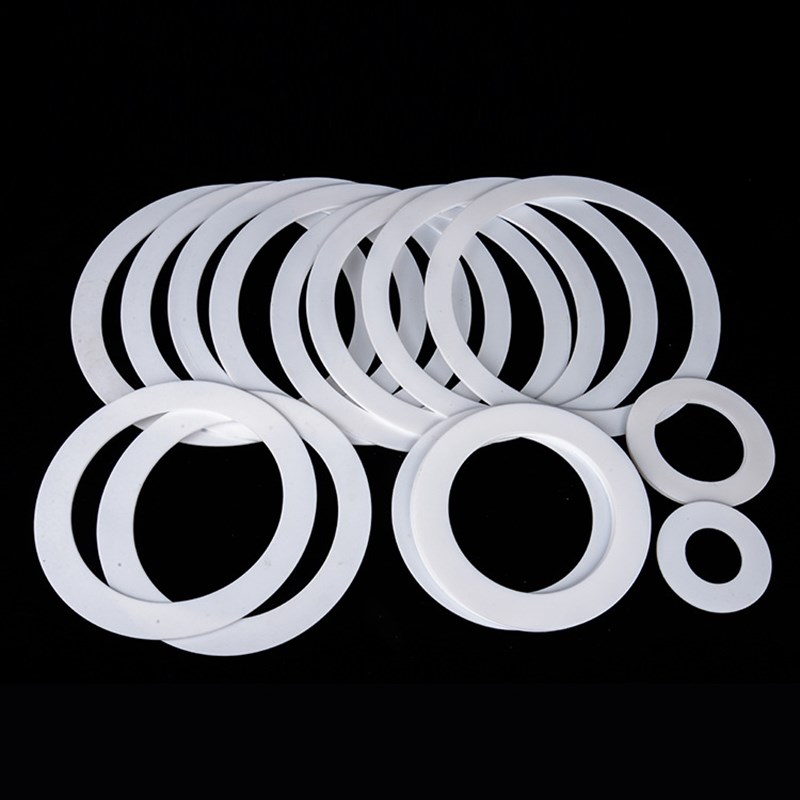 DN600 法兰片 F4平垫圈 PTFE四氟圆垫圈 630*690*3 铁氟龙塑料王