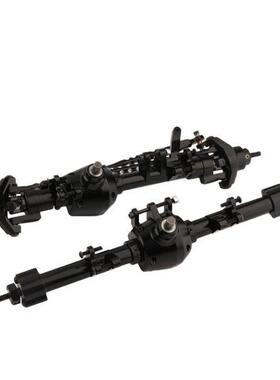 1/6用于轴向Scx6 Rc汽车金属升级件，修改前后桥总成