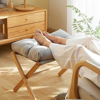搁脚凳家用客厅沙发脚踏躺椅垫脚凳办公室午休神器桌下放脚凳腿凳