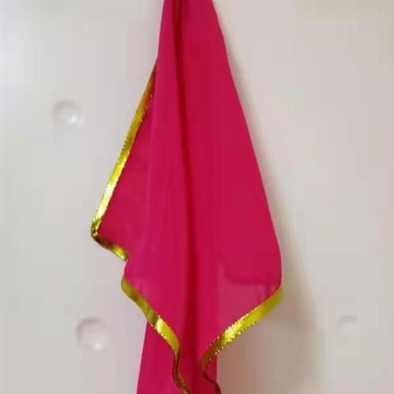 舞蹈方斤舞蹈手帕秧歌方巾方巾手绢舞台表演纱巾跳舞秧歌