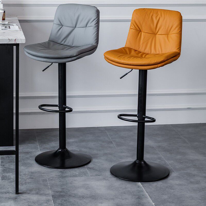 工来工往吧台椅高脚凳可升降酒吧前台工作椅家用客厅厨房高椅圆凳