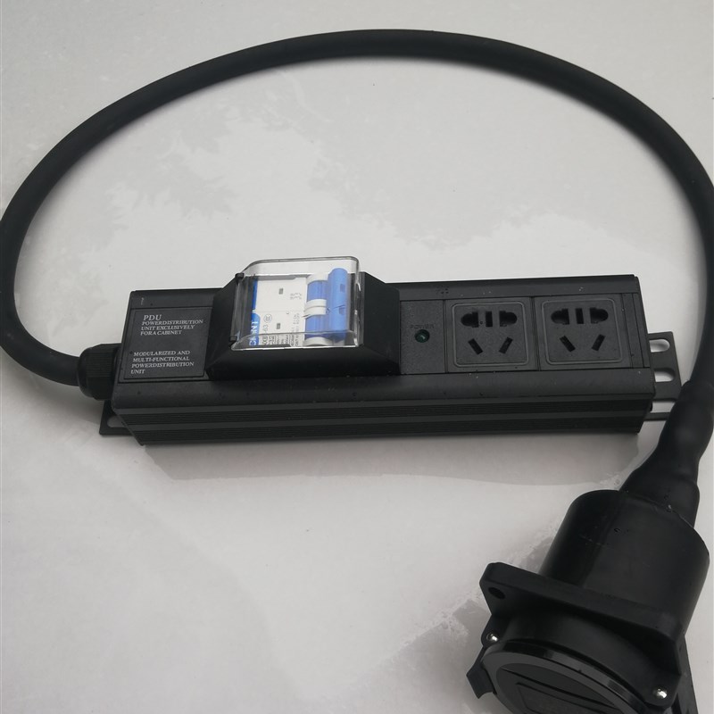 房车电摩锂电池交流慢充桩取放电插座定制带线大功率充电转换器头