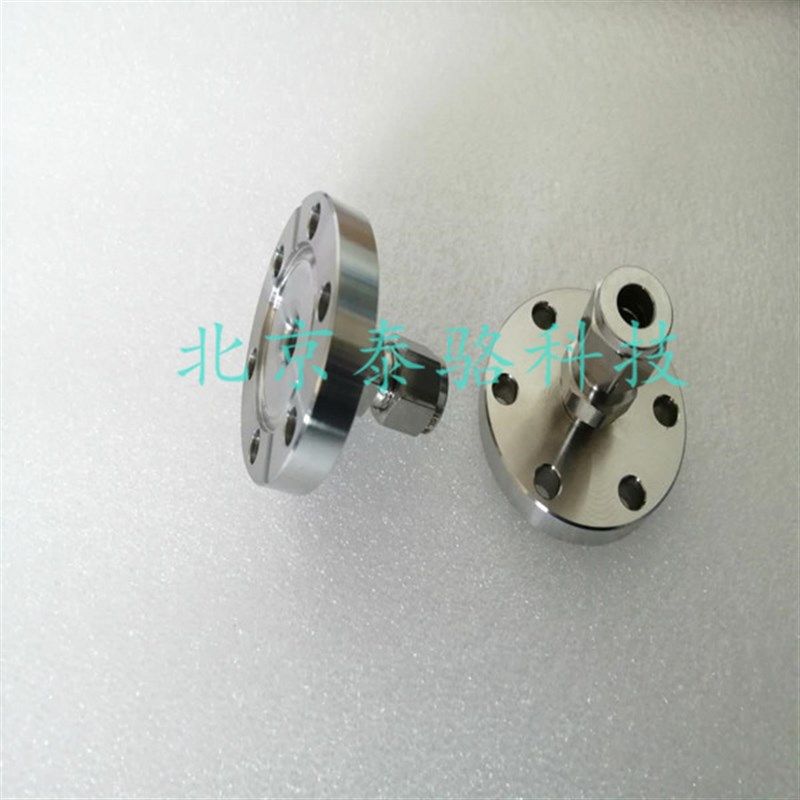 真空CF法兰转卡套接头16/25/35钢管气管3 6 8 10 12mm1/8 3/8 1/2
