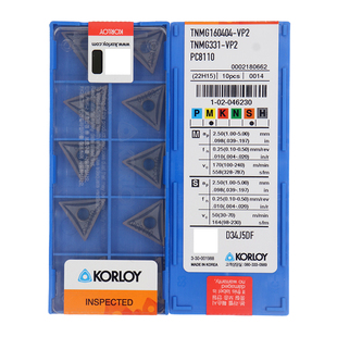 不锈钢 韩国克洛伊KORLOY数控刀片 PC8110 VP2 钛合金 TNMG160404