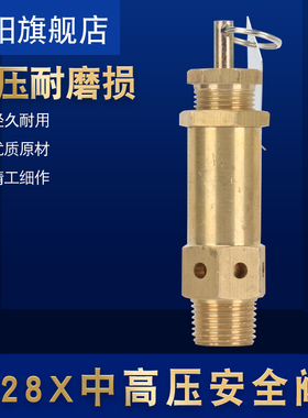 AK28X-40T高压空压机安全阀 A28X-40T弹簧式安全阀4.0MPA 30公斤
