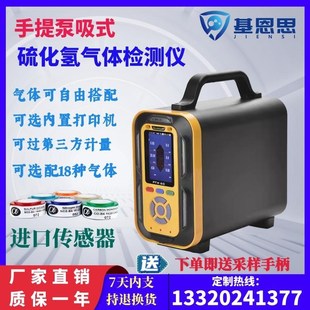手提式 有毒有害H2S气体分析仪 硫化氢气体检测仪基恩思泵吸复合式