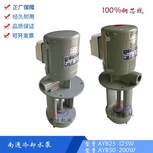 南通水泵 铜芯冷却泵 200W AYB 380V AYB25 125W 车床油泵电机