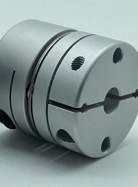 外径D32单膜片联轴器 长度L30 双膜 适用伺服电机丝杆 键槽大扭矩