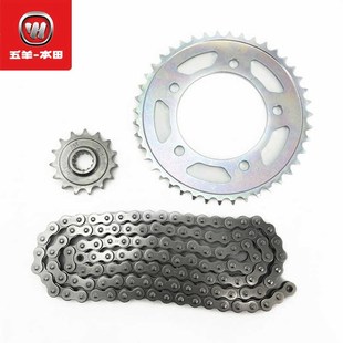 适用于五羊本田NX400套链CB400X CBR400R大小齿轮链盘 CB400F