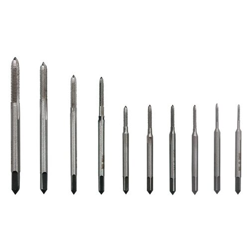 迷你机用丝锥M1-M3.5 手用丝攻M2套装 微型攻牙工具组 6542材质螺