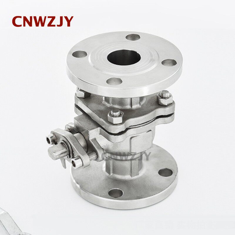 304不锈钢手动法兰球阀Q41F-16P 加厚国标耐高温蒸汽浮动直通阀门