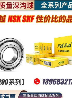 FALA德国进口小轴承大全速6200 6205 6202 6001 6004 6006ZZ/RS
