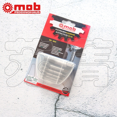 德国原装进口Mob Peddinghaus 螺栓取出器6件套装 螺钉取出器