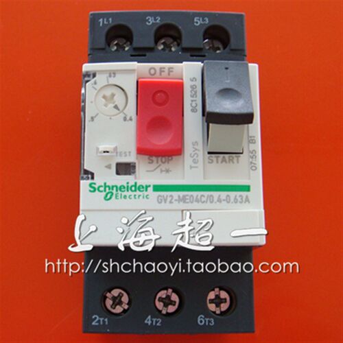 【施耐德Schneider】断路器GV2ME04C 上海超一经销