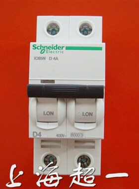 【施耐德Schneider】断路器IC65N/D-2P-4A/A9F19204上海超一经销