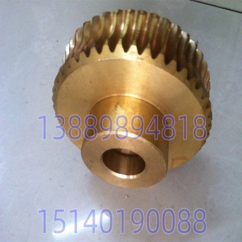 上海曲轴磨床配件 MQ8260 蜗轮 40-201 Z45 M2 35 25 铜齿轮