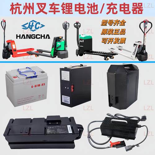 杭叉电动搬运堆高机地牛小金刚雷翼锂电池HC2440电瓶铅酸蓄电池充
