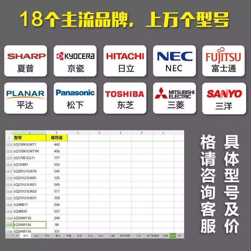 奇美 17寸液晶屏 12864液晶屏 M170E5-L0A M170E5-L0C 质保一年