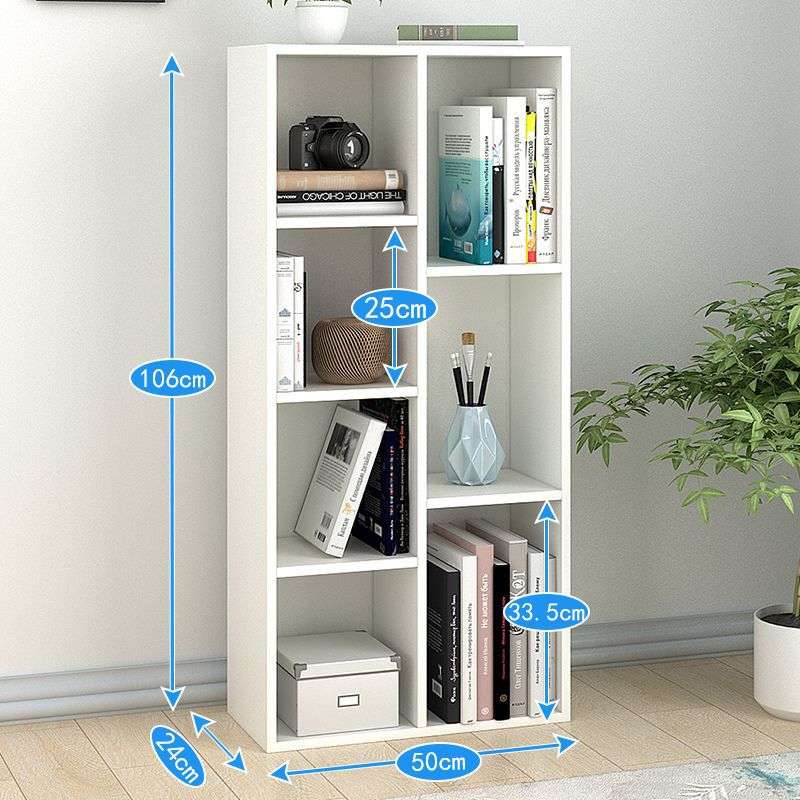 简约现代书架落地架置物架简易学生组合桌面桌上落地儿童书柜新品