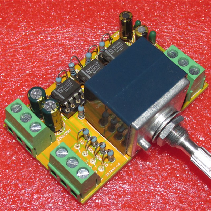 音响传真A1前级放大板改进版黄板厚2MM镀金板出好声电路板LG184B