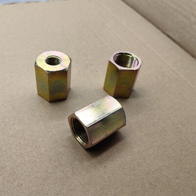 内丝M22*1.5-转内丝G1/4直牙2分高压铁材料外表镀锌双内丝直0222