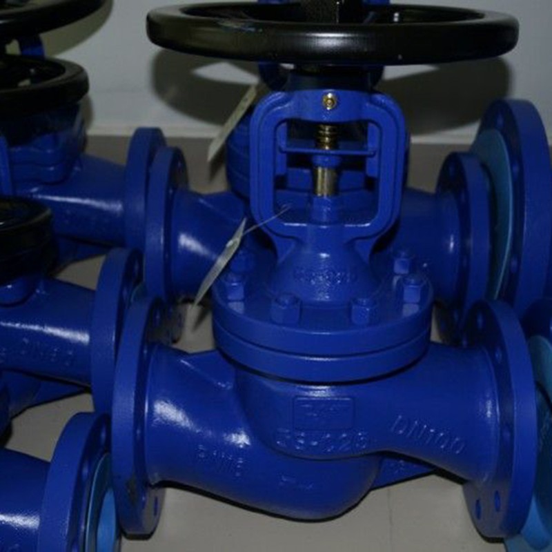 WJ41H-25C铸钢德标波纹管截止阀 波纹管法兰截止阀DN40 50 65 80