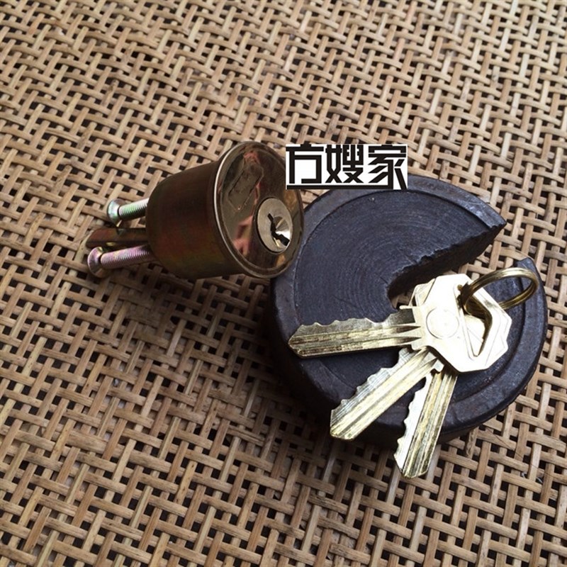 老式木门锁芯 牛头牌锁芯  老式房间门锁芯室内门 方嫂家