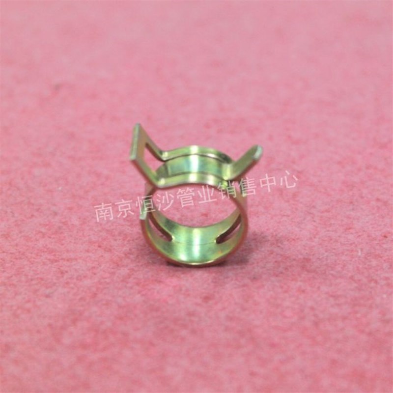 弹簧镀锌卡箍手捏喉箍汽车油管锰钢卡子夹箍弹性管箍双耳特价12