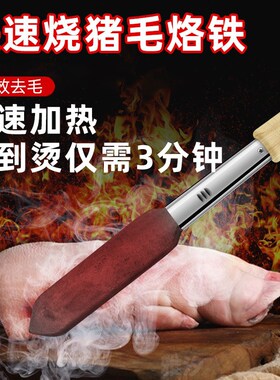 烧猪毛电烙铁家用烫猪蹄脚毛神器烙猪毛的电烫烙肉器除毛猪皮小型