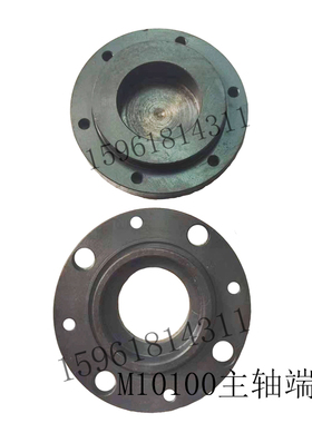 M10100无锡机床厂导轮主轴端盖 蜗杆轴皮带轮 无心磨床配件