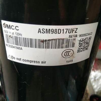 ASM98D17UFZ ASM108D22UFZ ASM135D23UFZ原装全新美芝变频压缩机