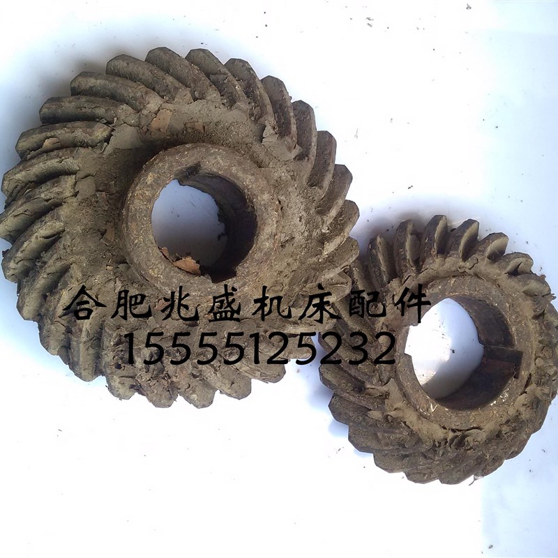 机床配件齐齐哈尔C512A立车配件螺旋伞齿轮z22/27老库存货