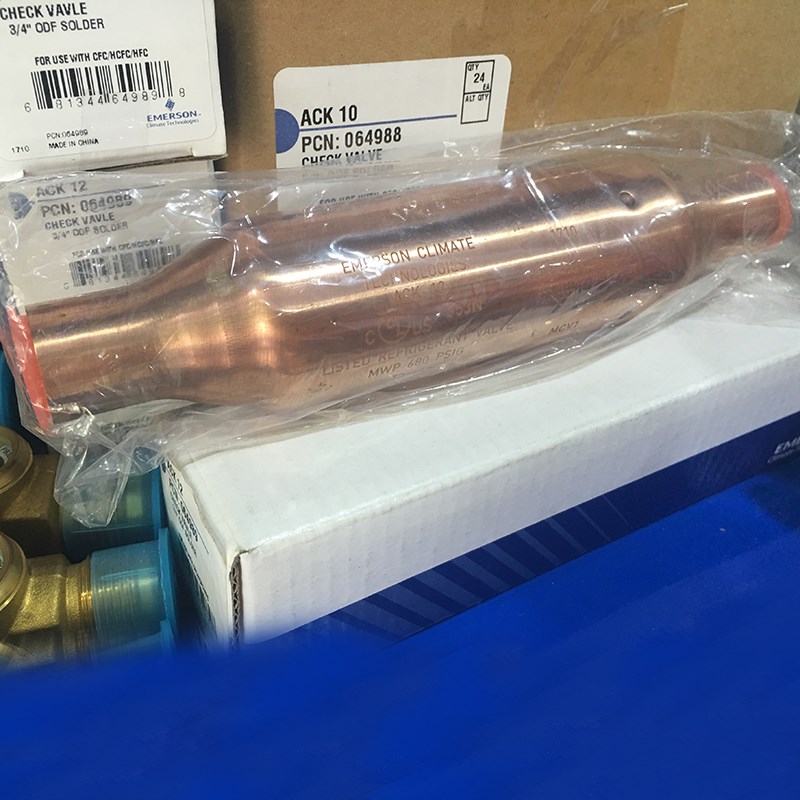 原装正品copeland 单向阀 ACK-8 ACK-14 ACK-22 ACK-18 ACK-34