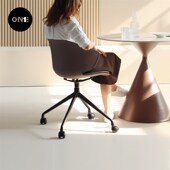 可移动靠背椅办公椅家用旋转学习书房会议舒服久坐休闲椅电脑椅子