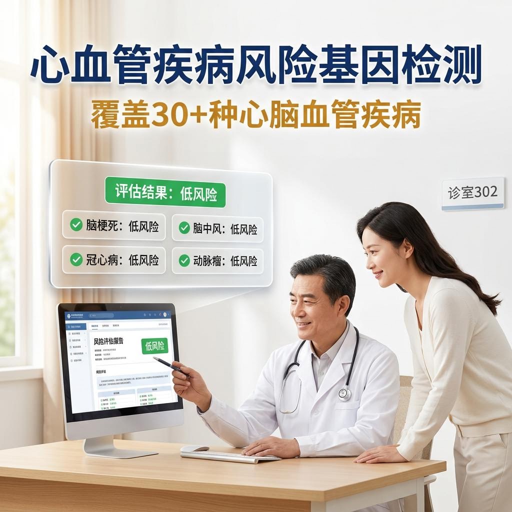 心血管疾病风险检测/心源性猝死/冠心病/脑梗/高血压/脑出血/心梗 送居实拍商品图