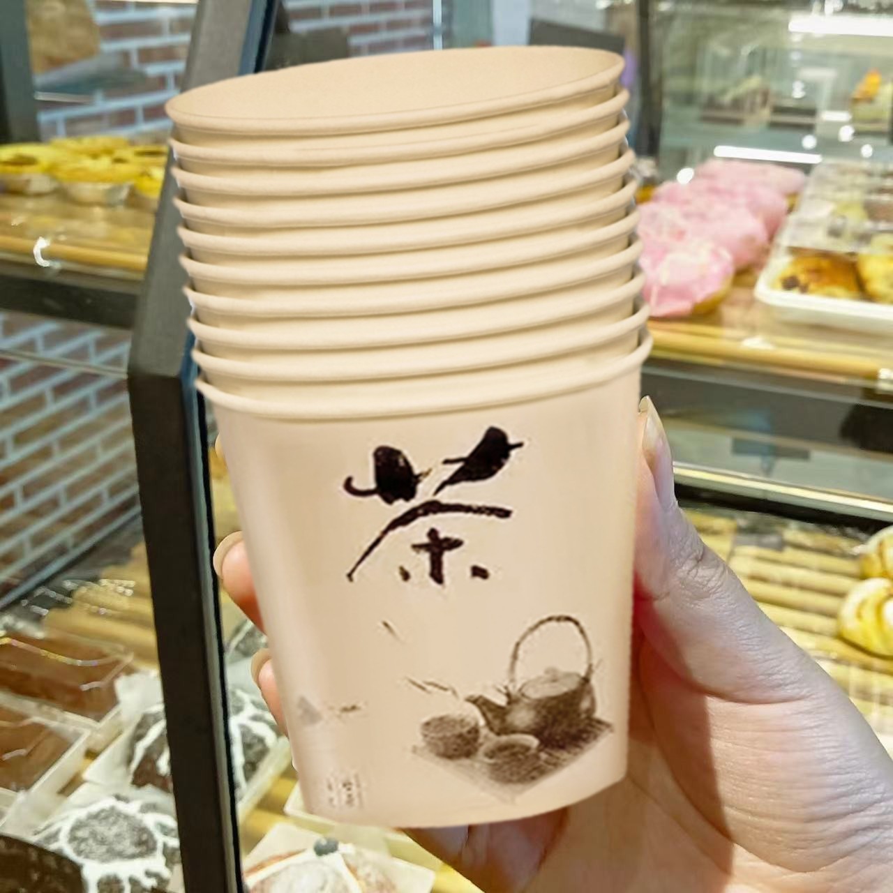 高档待客一次性纸杯加厚加硬家用一次性杯子商务用办公奶茶水杯子,餐饮具,纸杯,淘宝优惠券,粉丝福利购,淘宝优惠卷