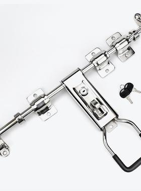 MSZC-401天地连杆锁 304不锈钢车厢门锁冷藏货柜厢式货车锁具配件