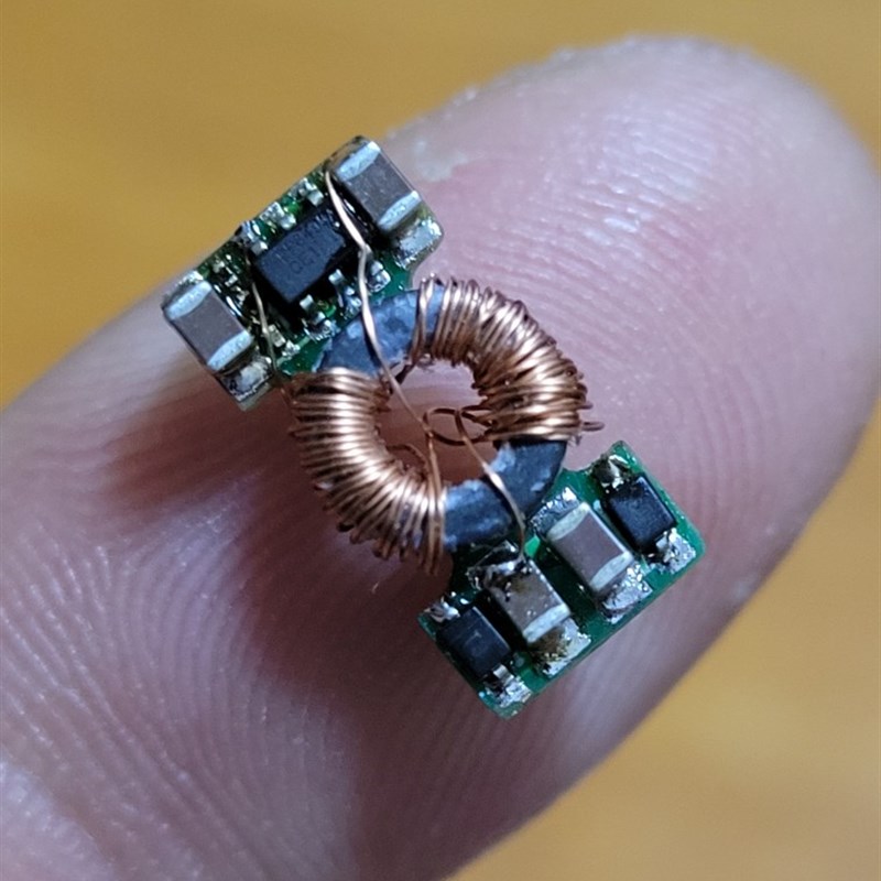 隔离电源模块输入224V输出24V2w7mmx14mmx4mm5倍电压范围