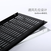 铝合金透气网200MM黑色衣柜长方形透气孔鞋 柜橱柜通风燃气灶散热