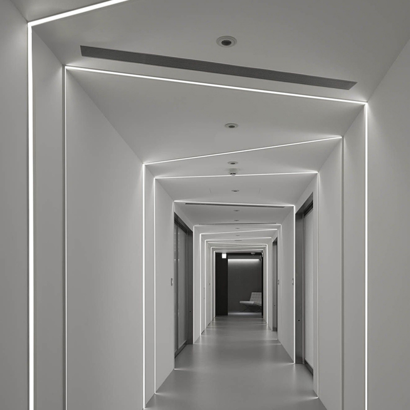 嵌入式线性灯线条灯线型灯铝槽铝型材流水线形灯带卡槽led氛围灯