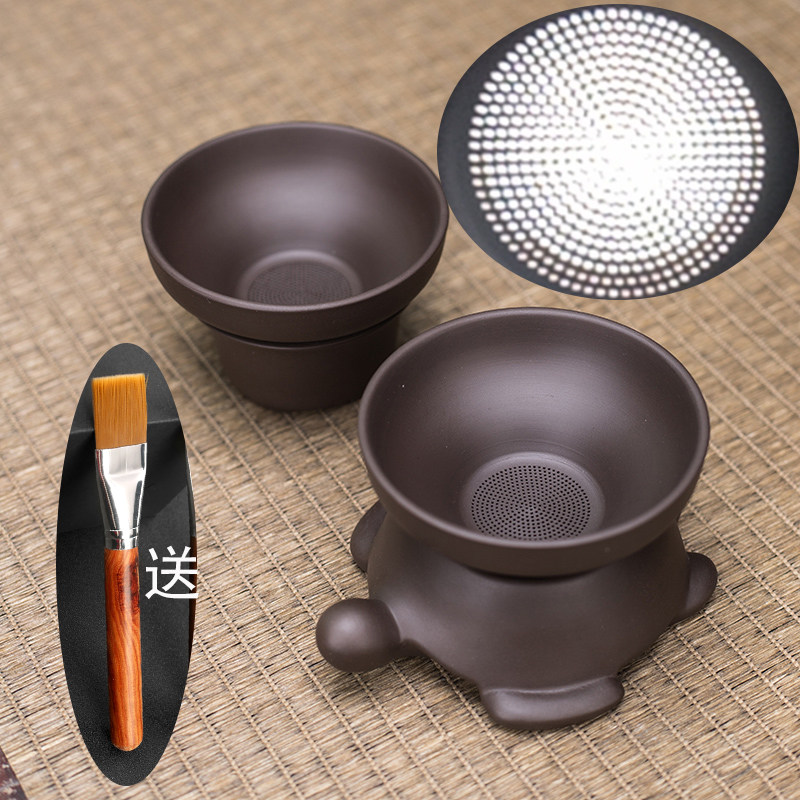 紫砂全瓷过滤天目茶漏器茶叶茶道配件纯手工家用办公隔托功夫漏斗,餐饮具,茶滤,淘宝优惠券,粉丝福利购,淘宝优惠卷