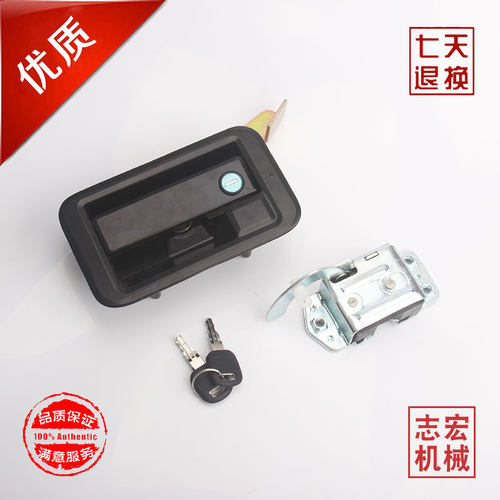 适用卡特E312B/320B/320V1V2/D挖掘机配件 驾驶室门锁总成 外拉手