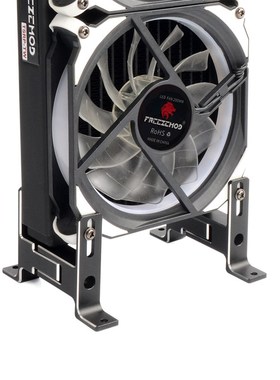 FREEZEMOD水冷散热排支架全铝合金桌面安装架PJ-LSZJ通用CNC加工