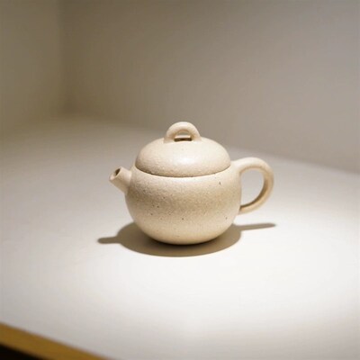 蜜糖紫砂女士泡茶壶萌宝95ml白玉段一捺底内推孔迷你小品中式