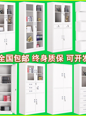 广州办公文件柜铁皮柜矮柜书柜资料柜密码带锁凭证柜档案储物柜子