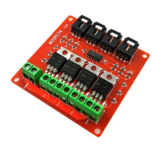 电子积木4路开关 MOSFET开关 IRF540隔离功率模块