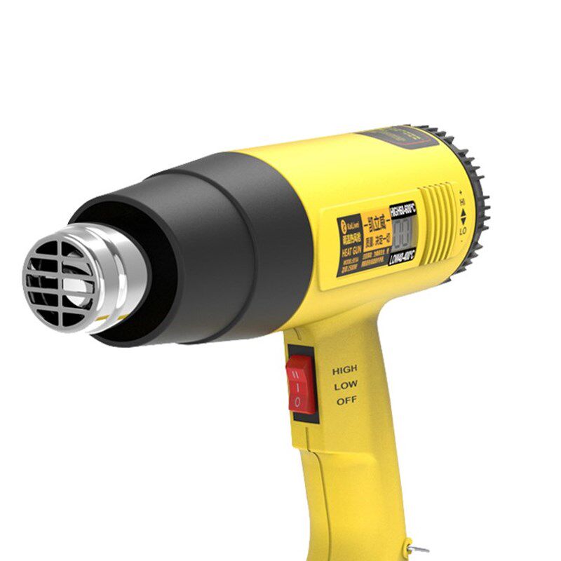 手持数显热风枪汽车调温贴膜烤枪大功率工业用级塑料焊枪热缩膜枪