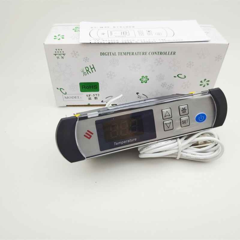 尚方SF-572 数字显示温控器冷柜展示冰箱雪柜控制器温控仪器 蓝屏