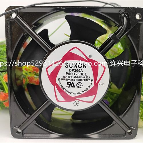 全新建准SUNON DP200A P/N1123HBL 12cm机柜机箱散热风扇110V